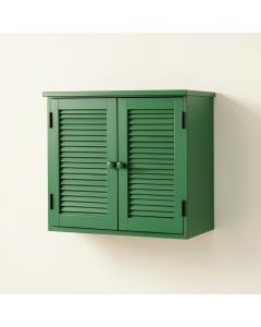 Maple Arc Wall-Mounted Laundry Cabinet (synthetic illustration; no displayed measurements)