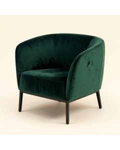 Eileen 28.35 '' Wide Velvet Papasan Chair (synthetic illustration; no displayed measurements)