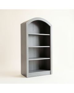Linden Bluff Freestanding Bookcase - Gray (synthetic illustration; no displayed measurements)