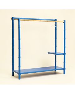 Brook Bend Empty Garment Rack - Blue (synthetic illustration; no displayed measurements)