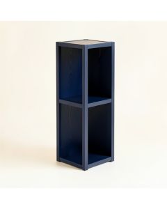 Stone Bridge Narrow Cubby Tower - Navy (synthetic illustration; no displayed measurements)