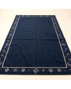 Lake Crest Rectangular Area Rug - Navy (synthetic illustration; no displayed measurements)