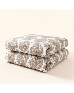 Newsoms Reversible Paisley Cotton Blend Quilt Set (synthetic illustration; no displayed measurements)