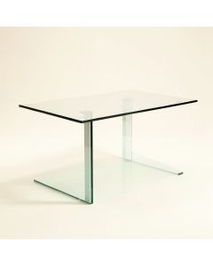 Goheen Glass Dining Table (synthetic illustration; no displayed measurements)
