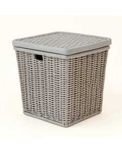 Maple Bend Laundry Hamper - Gray (synthetic illustration; no displayed measurements)