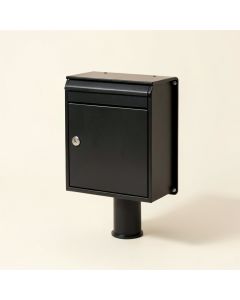 Lettersentry Locking Mailbox With Post Included (synthetic illustration; no displayed measurements)