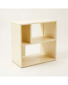 Meadow Bridge Desktop Shelving Unit - Cream (synthetic illustration; no displayed measurements)