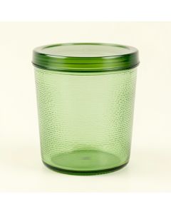 Hazel Canyon Storage Canister With Lid - Green (synthetic illustration; no displayed measurements)