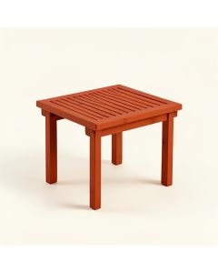 Lake Brook Compact Balcony Table - Terracotta (synthetic illustration; no displayed measurements)