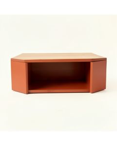 Slate Crossing Shoe Storage Bench - Terracotta (synthetic illustration; no displayed measurements)