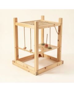 Emily Extra Large Wooden Playground Bird Activity Center (synthetic illustration; no displayed measurements)