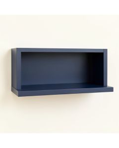 Harbor Bend Wall-Mounted Shelf - Navy (synthetic illustration; no displayed measurements)