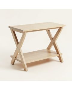 Reed Bend Side Table - Beige (synthetic illustration; no displayed measurements)