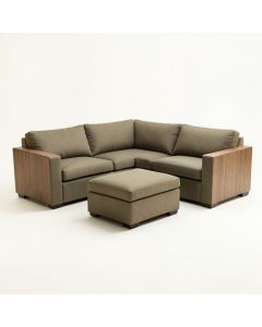 Alleyn 97 '' Wide Right Hand Facing Sleeper Corner Sectional With Ottoman (synthetic illustration; no displayed measurements)