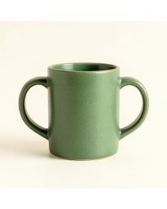 Alder Branch Ceramic Mug - Green (synthetic illustration; no displayed measurements)