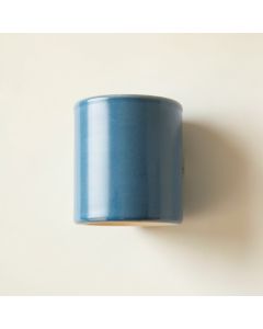 Flint Canyon Wall Sconce Mounted On A Plain Wall - Blue (synthetic illustration; no displayed measurements)