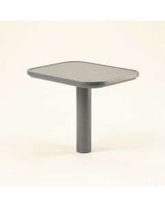 Glen Bend Compact Balcony Table - Gray (synthetic illustration; no displayed measurements)