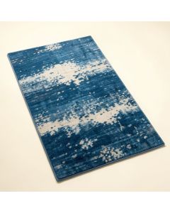 Wilfredo Abstract Wool Blue Area Rug (synthetic illustration; no displayed measurements)