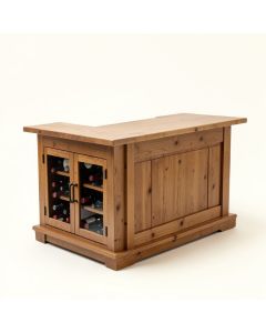 Tewkesbury Inn Bar With Wine Storage (synthetic illustration; no displayed measurements)