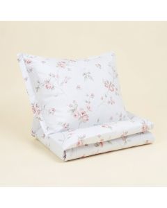 Floral Lace Pillowcase (synthetic illustration; no displayed measurements)