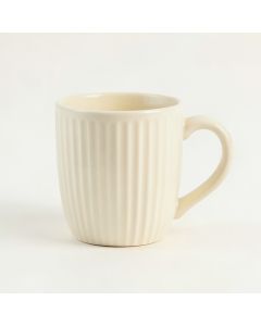 Linden Bluff Ceramic Mug - Ivory (synthetic illustration; no displayed measurements)
