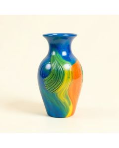 Grand Plumage Peacock Sculptural Vase (synthetic illustration; no displayed measurements)