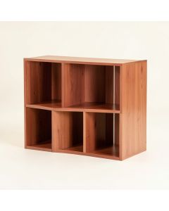 Aspen Bridge Desktop Shelving Unit - Terracotta (synthetic illustration; no displayed measurements)