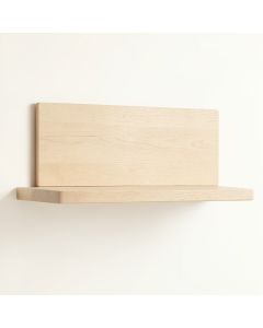 Aspen Bend Wall-Mounted Shelf - Beige (synthetic illustration; no displayed measurements)