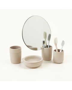 Houston Street 7 Piece Bathroom Accessory Set (synthetic illustration; no displayed measurements)