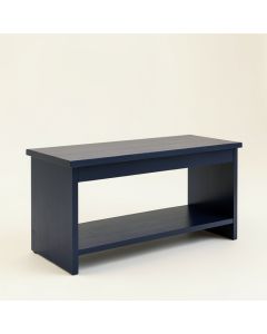 Olive Falls Indoor Bench - Navy (synthetic illustration; no displayed measurements)