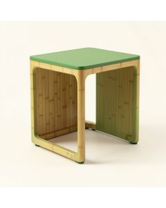 Cedar Bridge Side Table - Green (synthetic illustration; no displayed measurements)