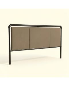Open-Frame Headboard (synthetic illustration; no displayed measurements)