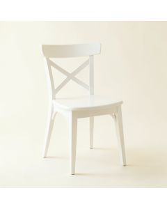 Field Dale Dining Chair - White (synthetic illustration; no displayed measurements)