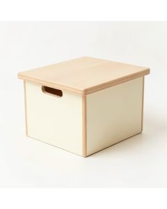 Linden Branch Low Toy Storage Unit - Cream (synthetic illustration; no displayed measurements)