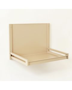 Reed Branch Empty Wall-Mounted Tool Organizer Panel - Beige (synthetic illustration; no displayed measurements)
