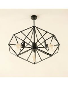 Carytown 4 - Light Unique Geometric Chandelier (synthetic illustration; no displayed measurements)