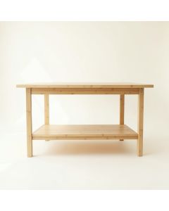 Oak Crossing Empty Workshop Workbench - Beige (synthetic illustration; no displayed measurements)