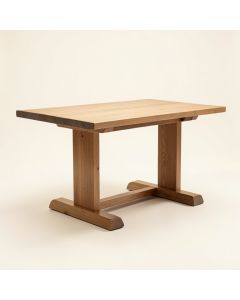 Leonila 48 '' Trestle Dining Table (synthetic illustration; no displayed measurements)