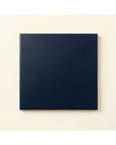 Cliff Bridge Uninstalled Square Decorative Tile - Navy (synthetic illustration; no displayed measurements)