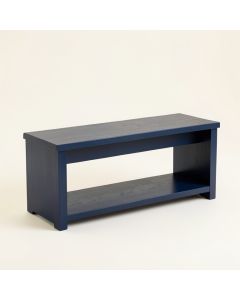 Stone Brook Indoor Bench - Navy (synthetic illustration; no displayed measurements)