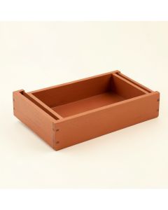 Linden Bend Empty Pantry Drawer Organizer Insert - Terracotta (synthetic illustration; no displayed measurements)