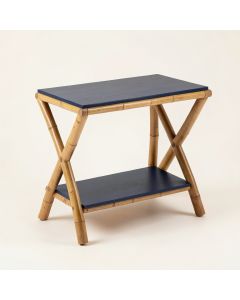 Aspen Dale Side Table - Navy (synthetic illustration; no displayed measurements)