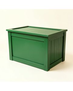 Shore Crossing Closed Outdoor Storage Box - Green (synthetic illustration; no displayed measurements)