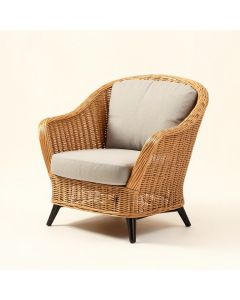 Samiyah 35 '' Wide Papasan Chair (synthetic illustration; no displayed measurements)