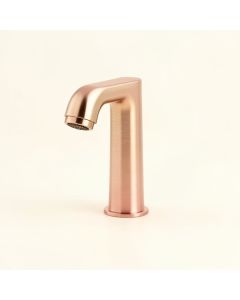Single Hole Lavatory Faucet With Waterfall Spout (synthetic illustration; no displayed measurements)