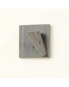 Willow Bluff Wall-Mounted Robe Hook - Gray (synthetic illustration; no displayed measurements)