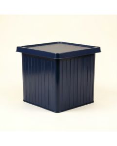 Hazel Bridge Closed Outdoor Storage Box - Navy (synthetic illustration; no displayed measurements)