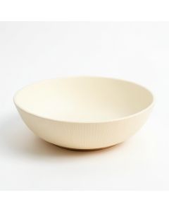 Moss Branch Dining Bowl - Cream (synthetic illustration; no displayed measurements)