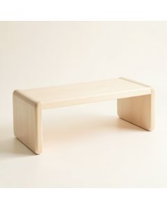 Vale Edge Indoor Bench - Ivory (synthetic illustration; no displayed measurements)