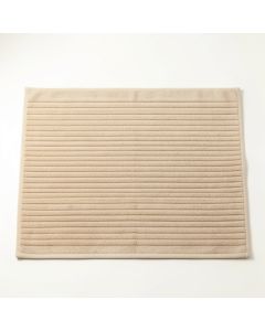 Lake Edge Bath Mat - Beige (synthetic illustration; no displayed measurements)